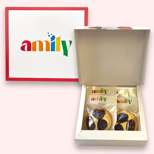 AMILYチアフルチョコチップ生クッキー（4枚入）
