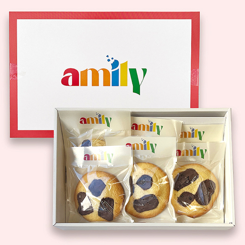 AMILYチアフルチョコチップ生クッキー（6枚入）