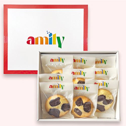 AMILYチアフルチョコチップ生クッキー（9枚入）