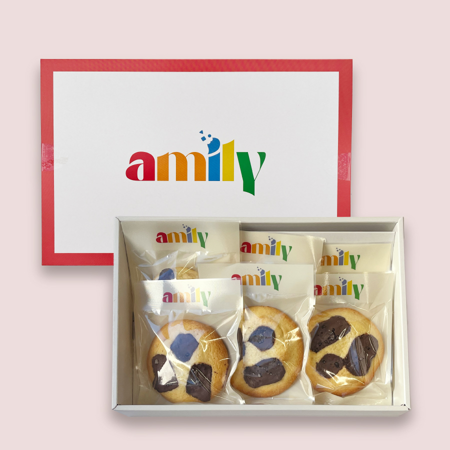 AMILYチアフルチョコチップ生クッキー（6枚入）
